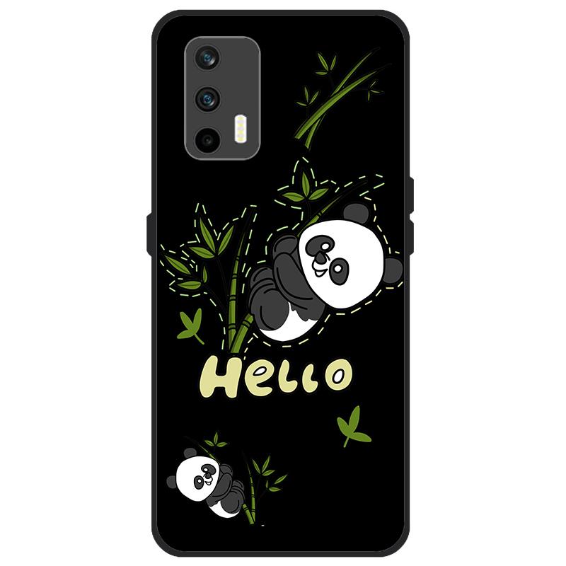 Funda Para Realme GT 5G Funda RMX2202 Cubierta Trasera de Silicona Suave Para OPPO Realme GT 5G 6.43 pulgadas Dibujos Animados TPU Parachoques de Teléfono Bolsas Estuche