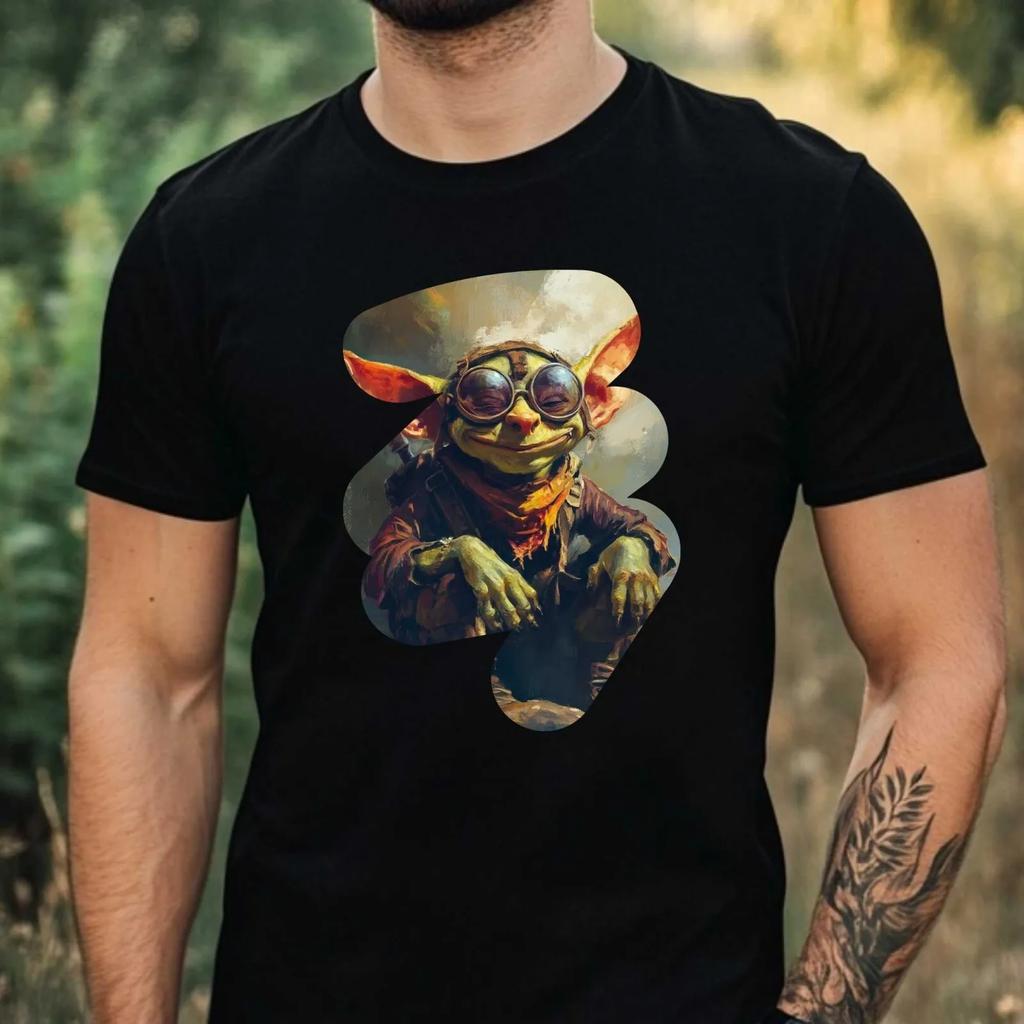 Unisexs Goblin Sunglasses Print Cotton TShirt Size Xs To 5xl