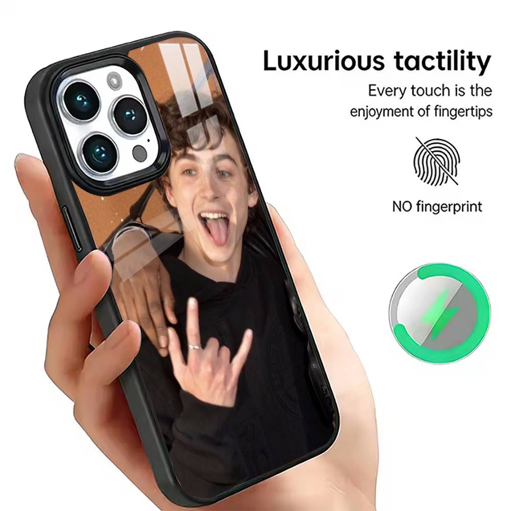 Timothee Chalamet  Phone Case For iPhone17,16,15,14,13,12,11 Plus,Pro Magnetic For Magsafe Wireless Charging iPhone16PRO