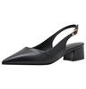Scarpe da Donna Saldo Caldo Slingback Donna Tacchi Alti Bocca Bassa Ufficio e Carriera Sandali Sexy Slip-on a Punta Taglia 31-44