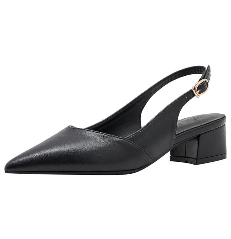 Scarpe da Donna Saldo Caldo Slingback Donna Tacchi Alti Bocca Bassa Ufficio e Carriera Sandali Sexy Slip-on a Punta Taglia 31-44