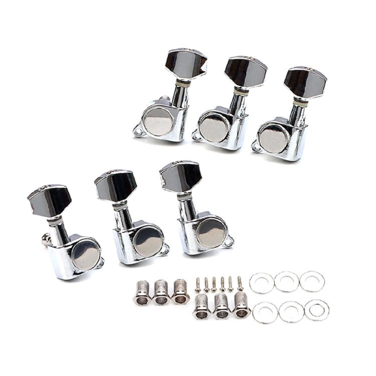 Guitar Machine Head Replacement Parts for Guitar 3R3L Guitar Locking Tuning Key 1