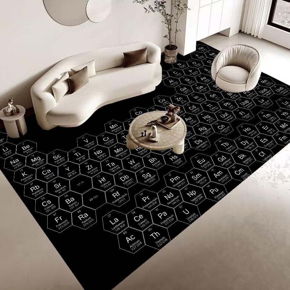 Układ Okresowy Pierwiastków Mata Łazienkowa Antypoślizgowa Wchłaniająca Wodę Długi Pasek Poduszka Mata do Sypialni Mata Dekoracyjna do Hotelu