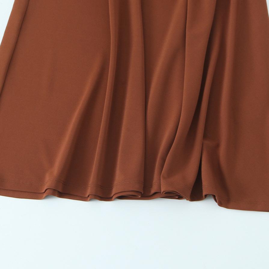 Spring 2025 Women's European American Asymmetrical Slimming Dress