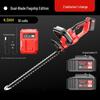 DELIXI ELECTRIC Cordless Lithium Hedge Trimmer CN Plug (adapter Included)