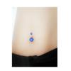 Hot Sale Polymer Clay Belly Button Ring with Diamond Ball