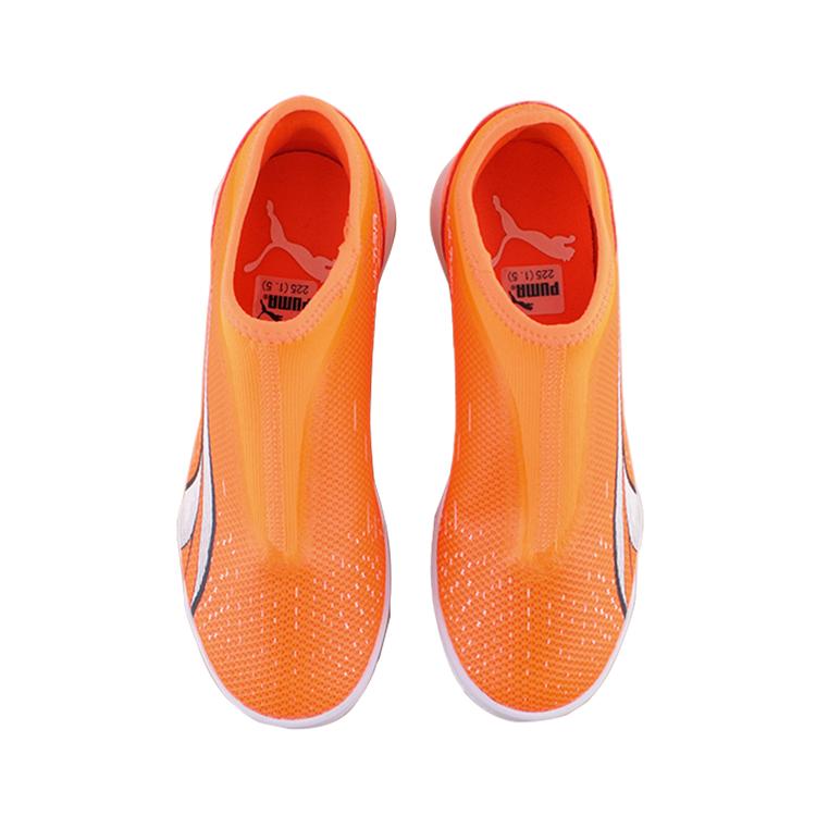 Puma Ultra Pro Comfortable Casual Low Top Kids Soccer Shoes Kids Soccer Shoes Orange 107231-01