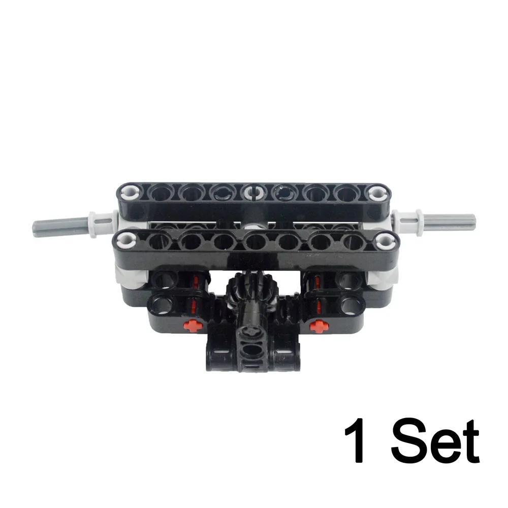 

Non-Toxic Moc Technical Rc Car Fast Motors Building Block Differential Suspension System Monster Motor Car Bricks Educational Toys