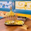 Arab Incenses Burners Set for Aromatherapies and Meditations Room Completing with Tray and Tongs Candle Holder Censers