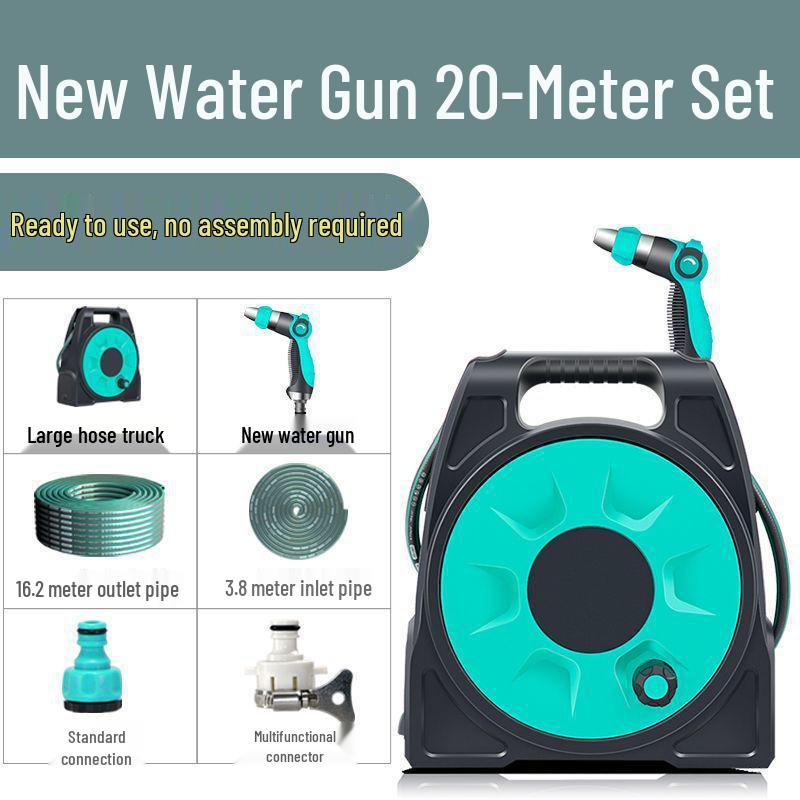 High-Pressure Household Car Wash Spray Gun with Hose