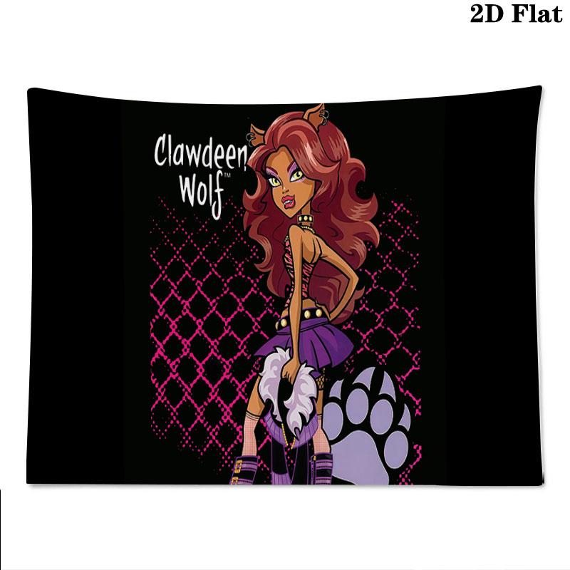 C. Wolf Wall Tapestry, Aesthetic Printed Fabric Blanket, Suitable for Bedroom, Living Room, and Home Decor.