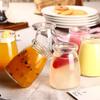 10Pcs 4 Oz Clear Yogurt Jars With PE Lids, Glass Pudding Jars Yogurt Jars Ideal for Jam, Honey, Wedding Favors, Shower Favors