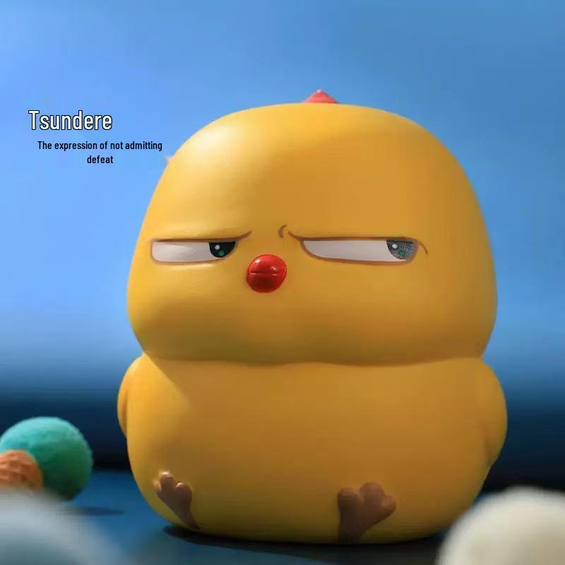 

Популярная трясущаяся курица-игрушка для сжимания: Медленно восстанавливающееся декомпрессионное украшение, милый подарок для девочек и детей 12cm