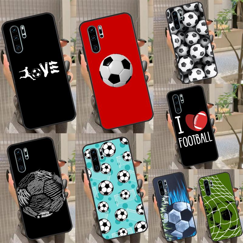 Football Soccer Ball Case For Huawei Nova 9 10 SE 5T 3i 8i 11i Y60 Y61 Y70 Y90 P20 P40 P30 Lite P60 Pro P Smart