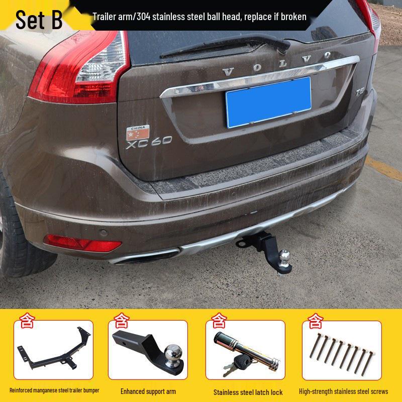 Enhanced Trailer Hitch for Volvo XC60/XC90 and Rogue Tow Bar