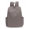 Women's Large Capacity Backpack Men Solid Color Backpack Student Schoolbag