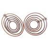 Sewing Tool Round Wooden Color Embroidery Hoops Frame Set Plastic Embroidery