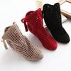 FS summer new European and American bow women's hole shoes