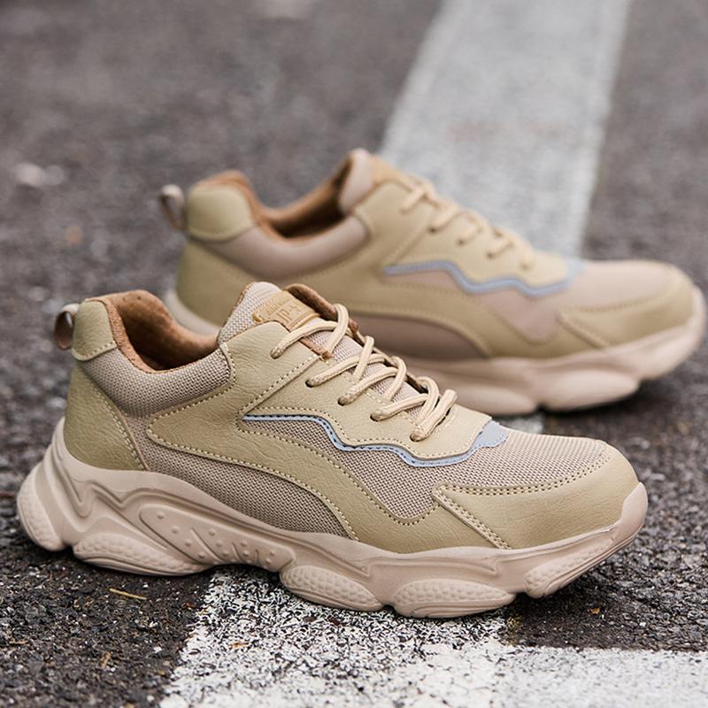 

Oulylan New Anti-Smash Anti-Puncture Men Safety Shoes Comfortable Breathable Ultra Light Soft Sole Work Protective Shoes 46