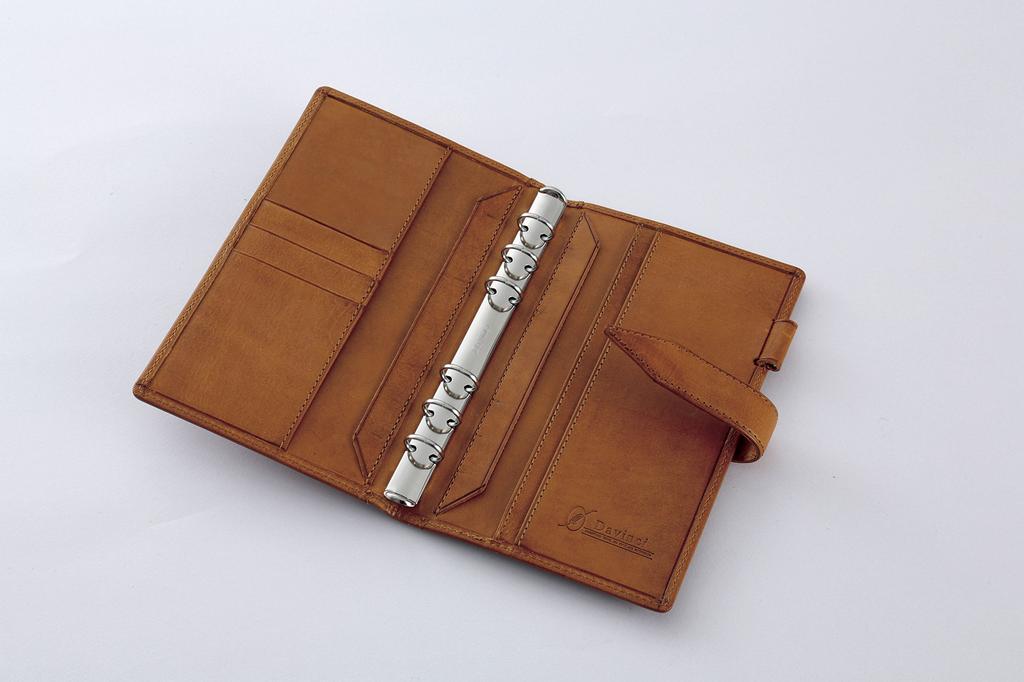 Raymay Fujii System Organizer Da Vinci Roma Classic Bible Brown DB3011C