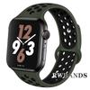 Sport Strap for Apple Watch Band 46mm 44mm 40mm 42-38-41mm 45mm Breathable Bracelet iWatch Series 10 9 8 7 6 SE 5 3 Ultra 2 49mm