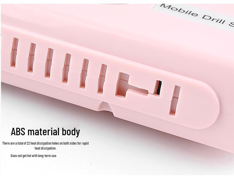 101 Portable Nail Salon Grinder: Rechargeable Tool for Nail Shaping, Polishing, Removal of Dead Skin and Nails