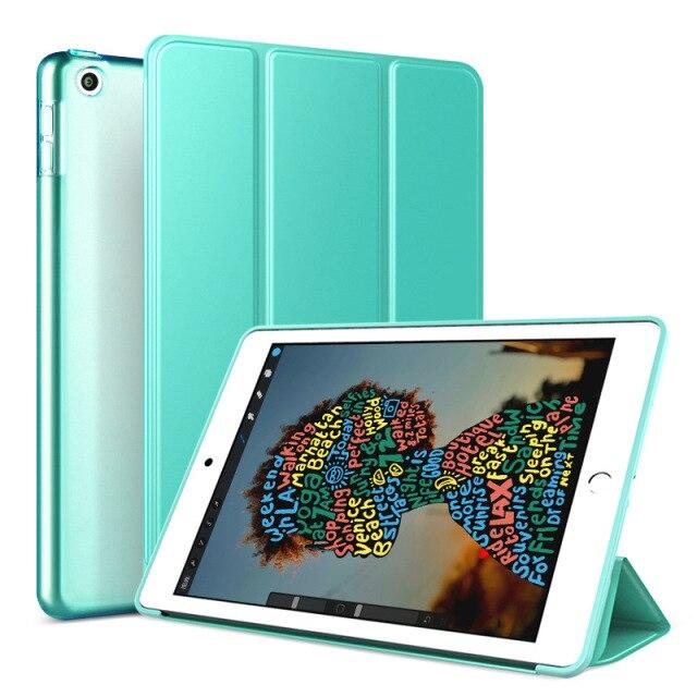 

Ультратонкий умный чехол с откидной подставкой и магнитом для iPad Pro 12,9 2015 2017 2020, чехол iPad Pro12.9 2017 зелёный