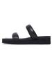 Blanc Toe Platform Sandals B22S51-Black