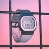CASIO Women's Full Metal Series Gray Watch GM-S5600SK-7PR-person