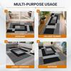 Geometric Style Living Room Carpet, Durable And Slip-Resistant Sofa, Coffee Table Rug, Bedroom Floor Mat, Home Decoration