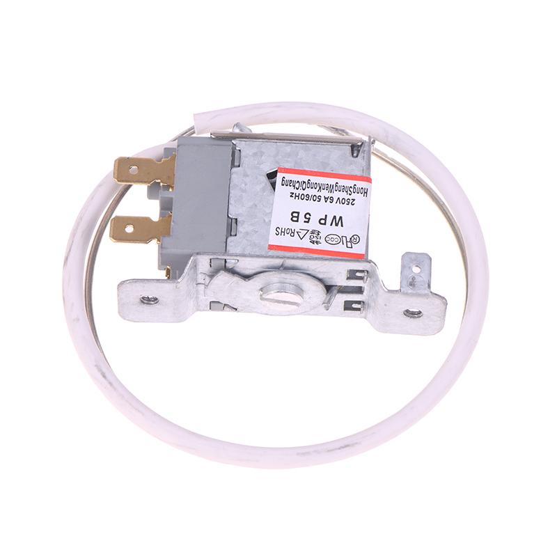 Wp5B 2pinový chladničkový chladicí termostat Ac 250V 6A 50/60Hz Příslušenství k chladničce 50cm kovový kabel