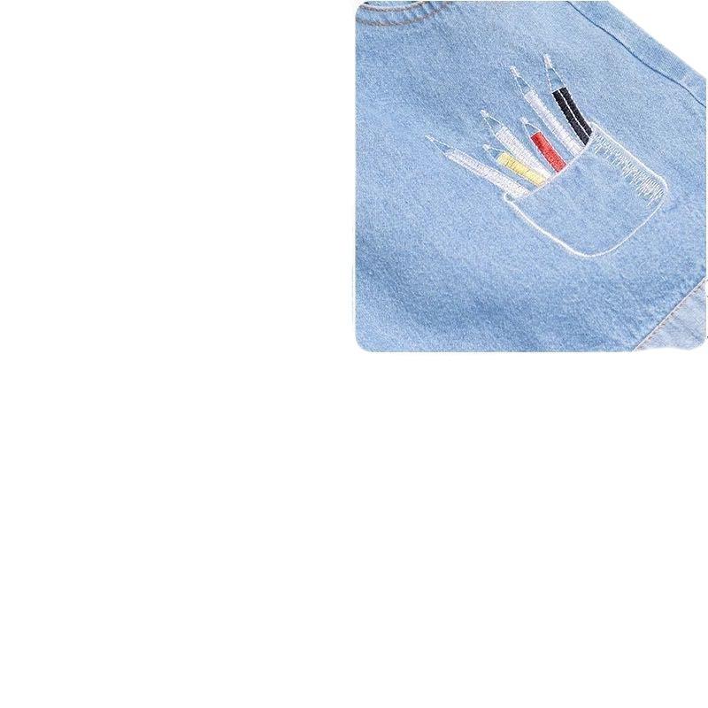 Women's Summer Cowboy Shorts Students Korean Edition Elastic High Waist Loose Casual Hot Pants