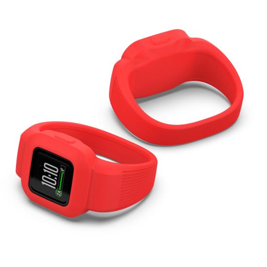 Watch Band All-in-one Soft Silicone Smart Watch Replacement Strap Wristband for Garmin Fit JR3/Vivofit Jr.3