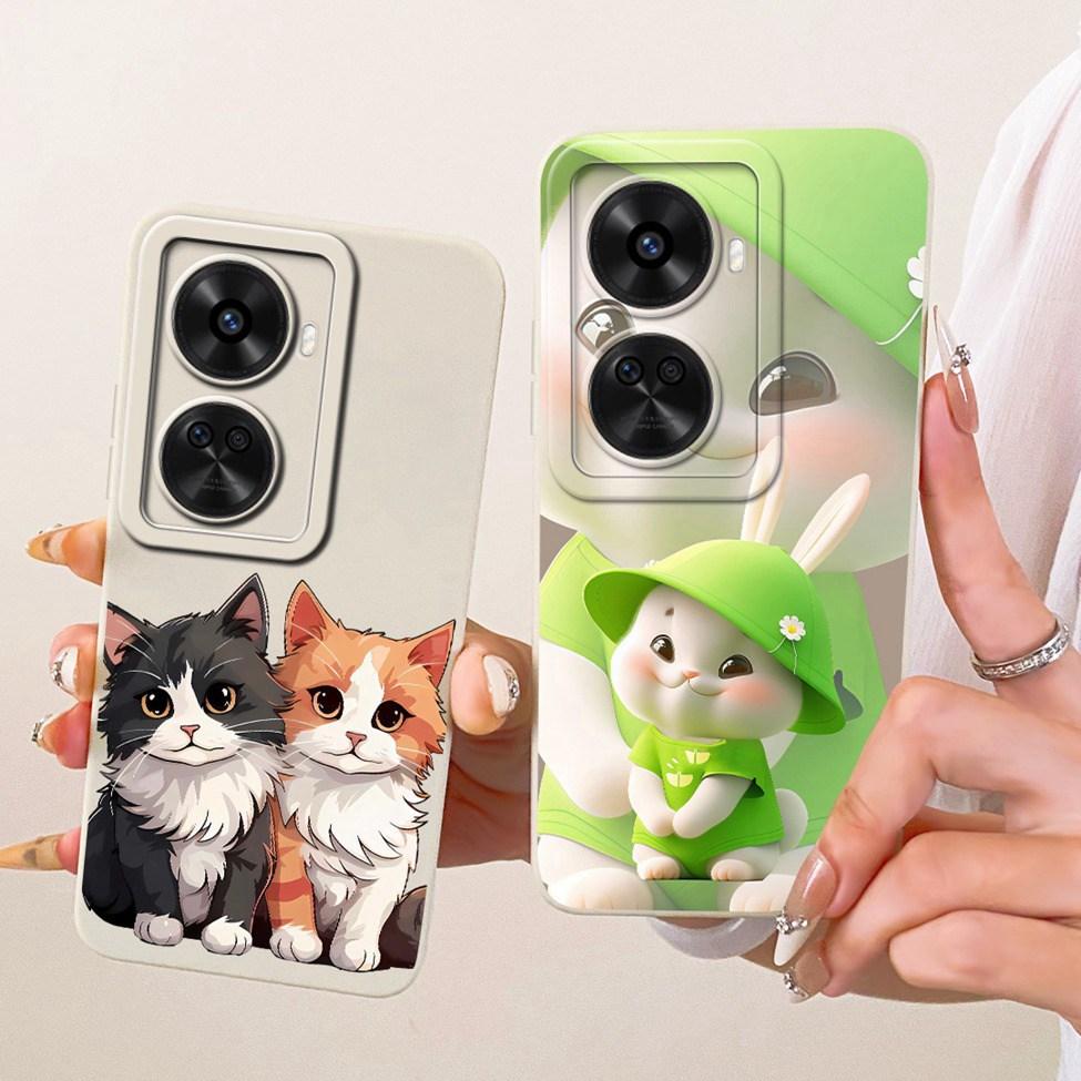For Huawei Nova 12 SE BNE-LX1 Casing For Huawei Nova 11 SE BON-AL00 Cover Fashion Cartoon Cute Funny Painted Silicone Phone Case