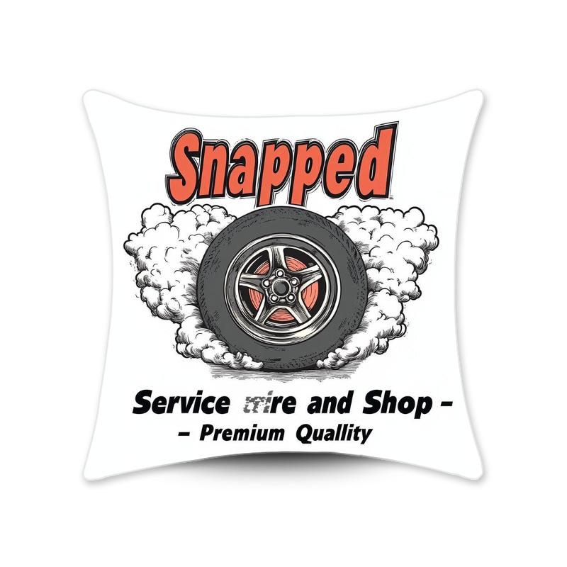 Retro American Style Pillow Case Printed Pillow Home Decoration Living Room Sofa Printed Cushion