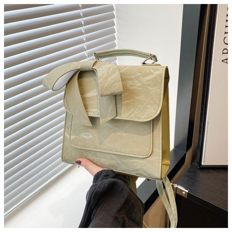 

Женский рюкзак с двойными лямками и бантом 2024: Модная сумка в студенческом стиле для школы и путешествий зелёный