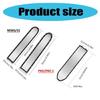 Corrosion Resistant Metal Plate Easyly Install Scooters Upgraded Fashion Body Armors for Electric Cycling Enthusiasts