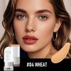 OCHEAL Cross Thin Comfort Concealer Foundation Cream - Hydrating, Long-Lasting, Natural Coverage with Brush