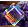 Emerald Cut Natural Rainbow Mystic Topaz 100+ Ct Fabulous Certified Gemstone