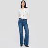 GAP Women's Embroidered Logo Knit Cardigan