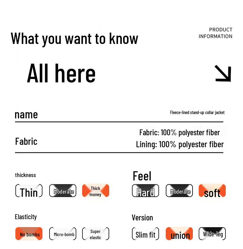 Playboy Men's Fleece Lined Stand Collar Jacket