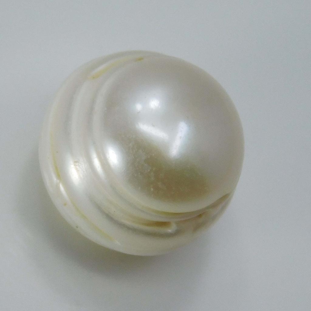 Ring Size 10 MM White MABE South Pacific SEA Loose PEARL CERTIFIED A-5155