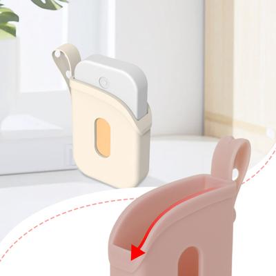 Yousheng Silicone Case Hand Sanitizer Spray Bottle Protector Shockproof Impact Resistant Protective Case with Keychain