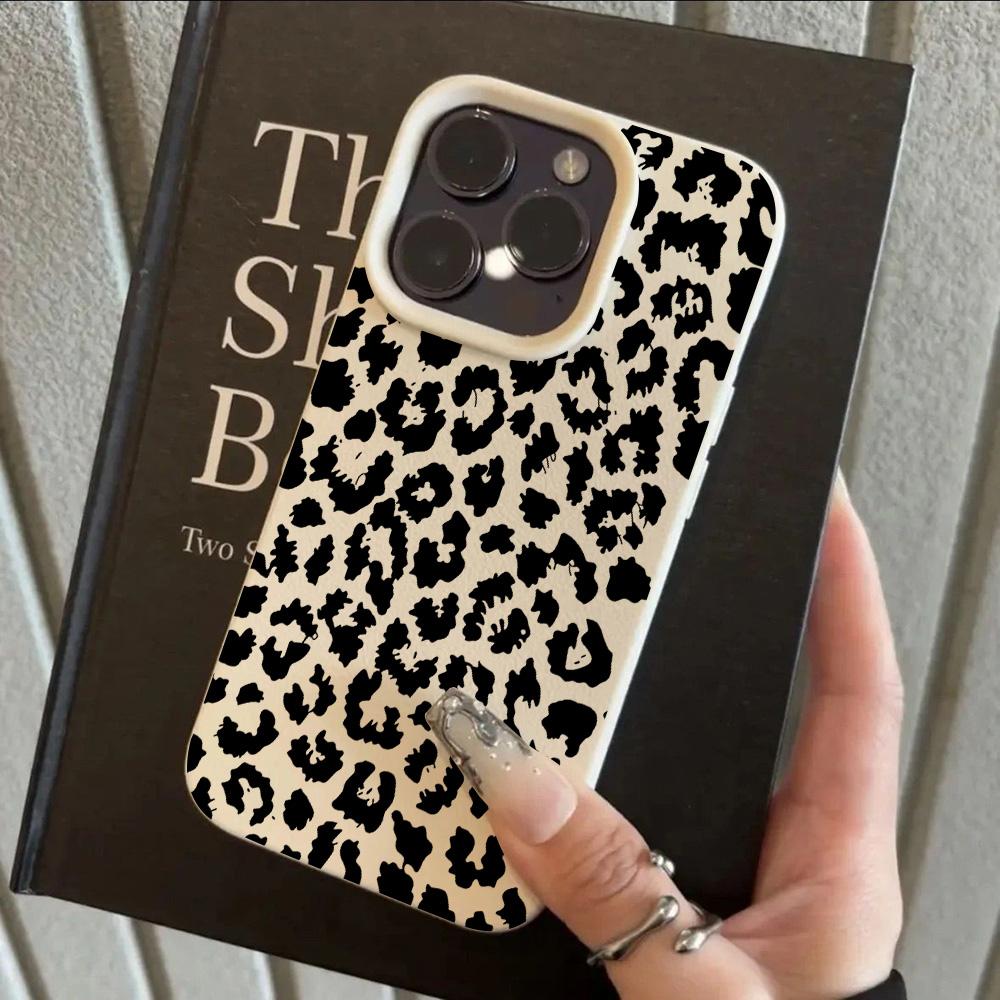 

HOT Luxury Leopard Print Cool Lichee leather pattern Phone Case For Redmi A5 A3 A1 14C 13 12 12C 10 9 9A 9T 9C 8 K60 Ultra Redmi 9