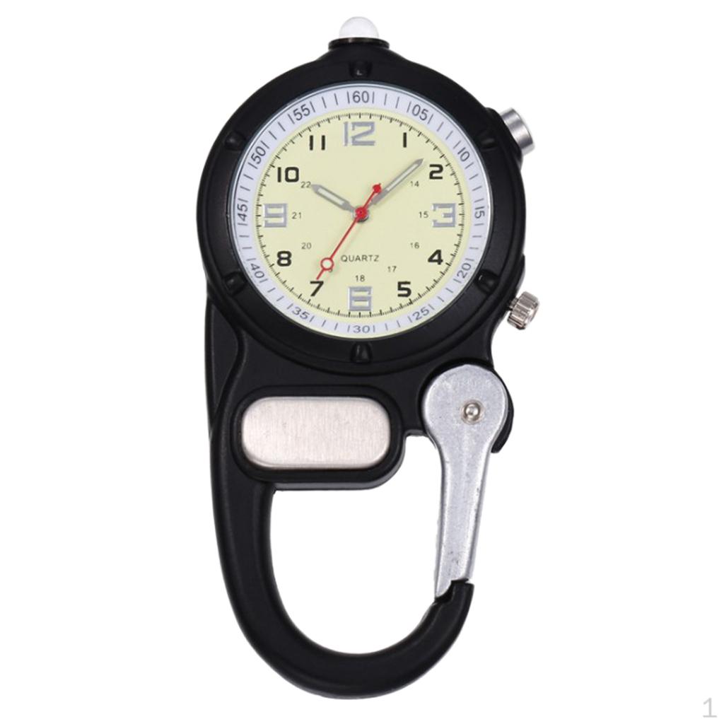

Microlight Watch Alloy Casing Waterproof with Led Light чорний