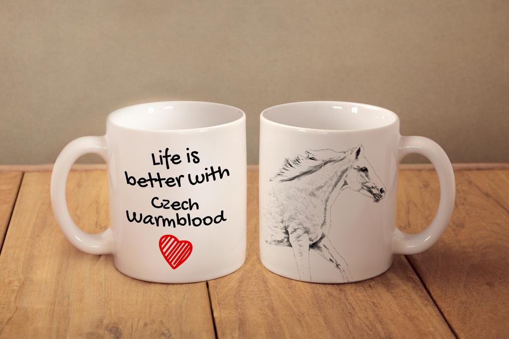 Czech Warmblood – Mug with a horse, mug with a photo | Art-Dog
