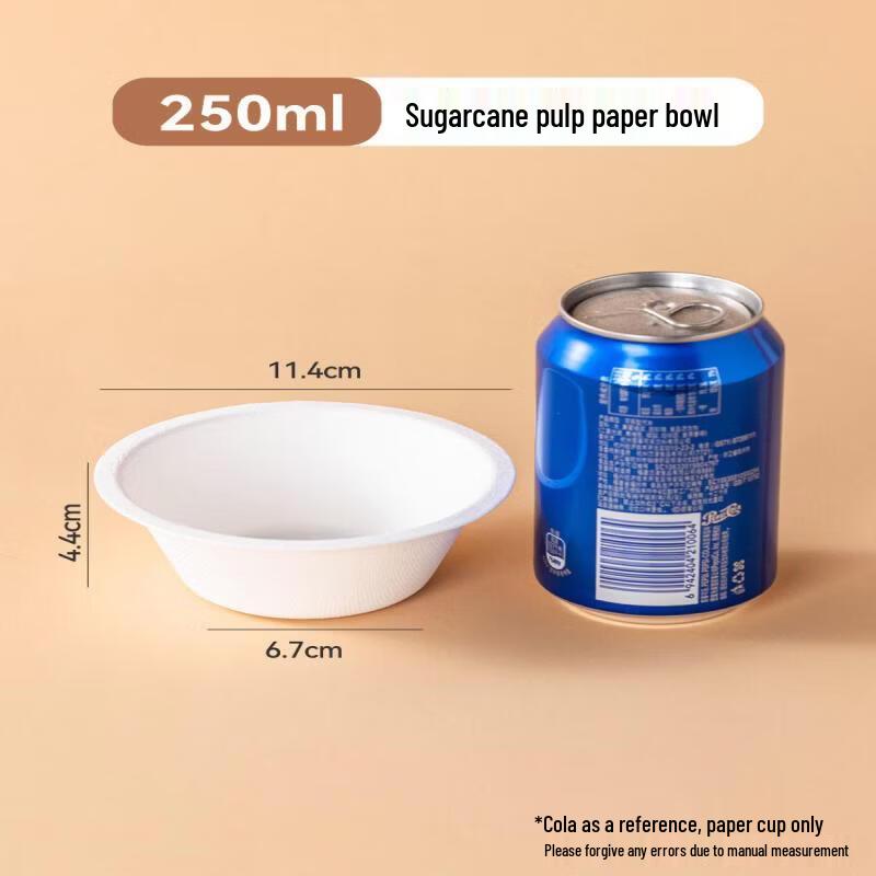 Degradable Bagasse Disposable Dinner Plate