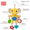 Baby Plush Animal Hanging Toy With Bell For Crib Nursery Decor