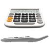Hodogaya Electronics Simple 85047 8-Digit Calculator, White,