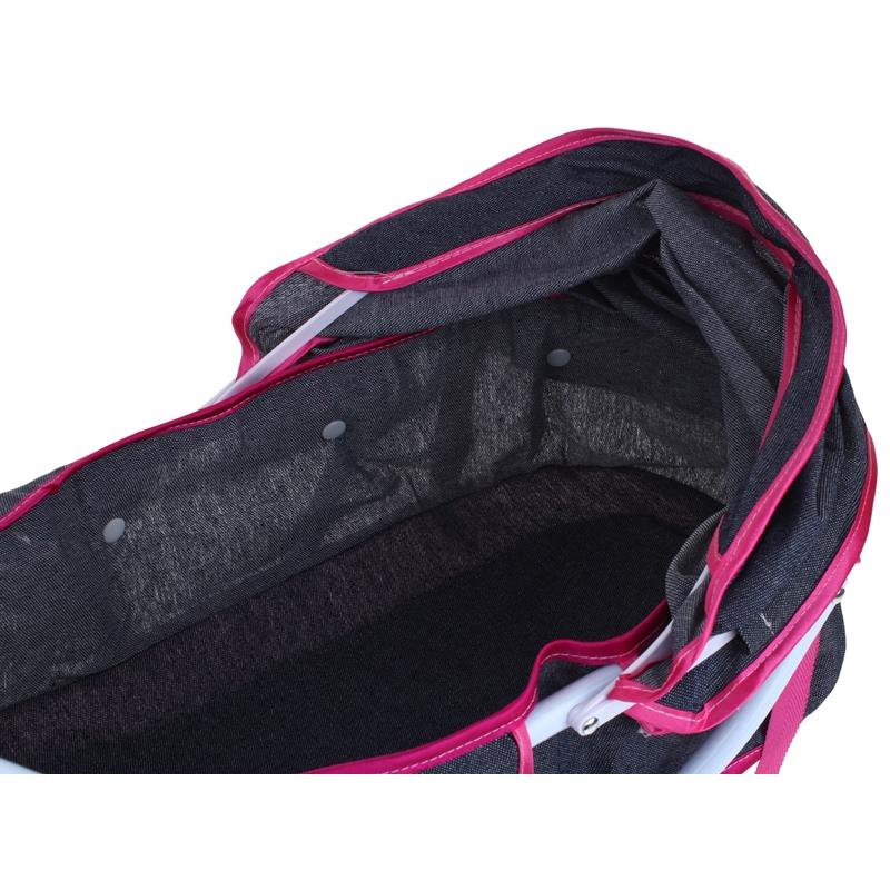 Καρότσι Κούκλας Βαθιά Καλαθούνα Αναδιπλούμενη Τέντα Ροδάκια Αφρού